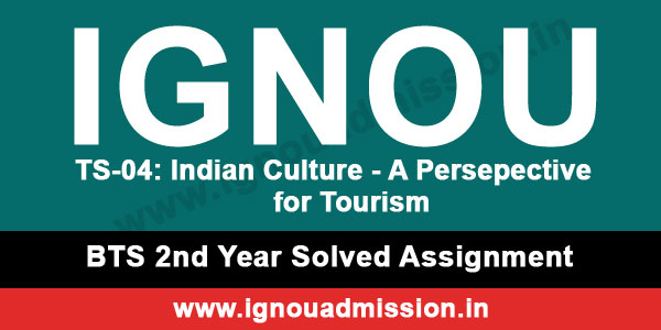 IGNOU TS 4 Solved Assignment