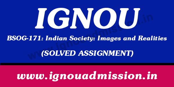 IGNOU BSOG 171 Solved Assignment