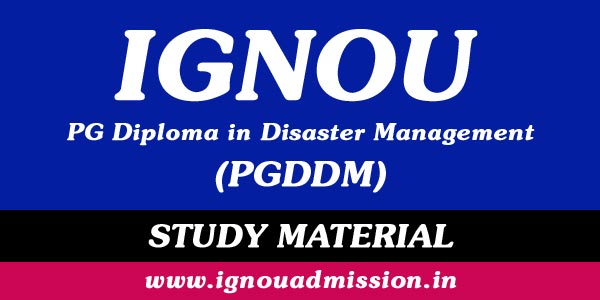 IGNOU PGDDM Study Material