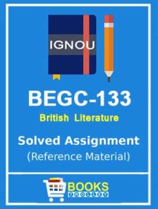 BEGC 133 Solved Assignment