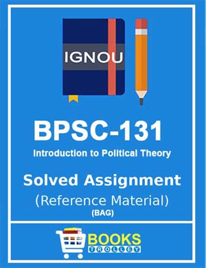 IGNOU BPSC 131 Solved Assignment