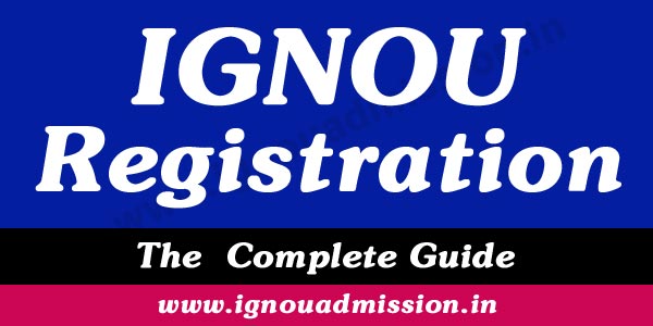 IGNOU Registration