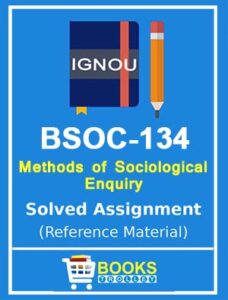 BSOC 134 Solved Assignment