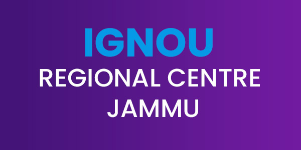 IGNOU jammu regional centre