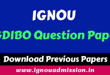 IGNOU BA Question Papers