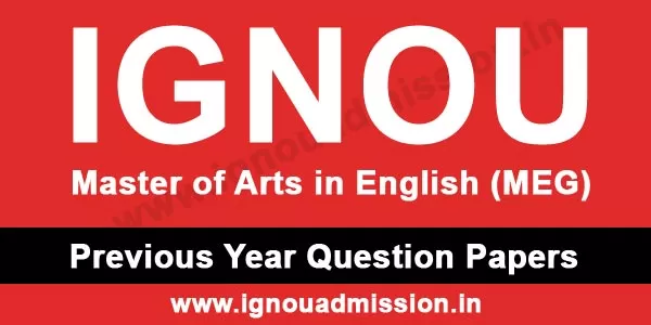 IGNOU MEG Question Papers