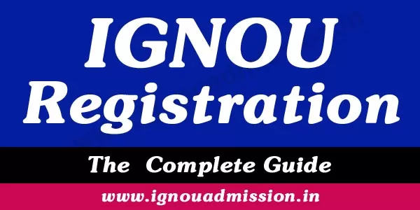 IGNOU Registration